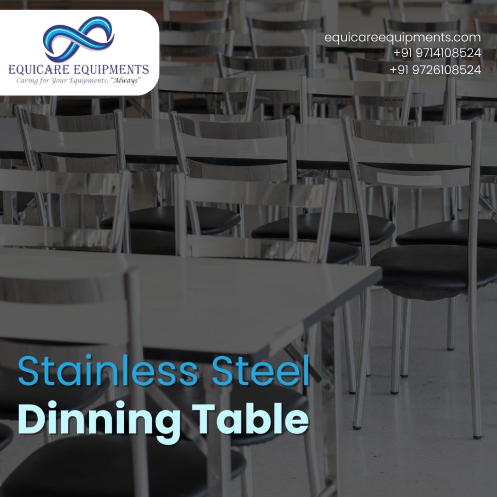 Streamline Food Preparation with Equicare's Stainless Steel Tables