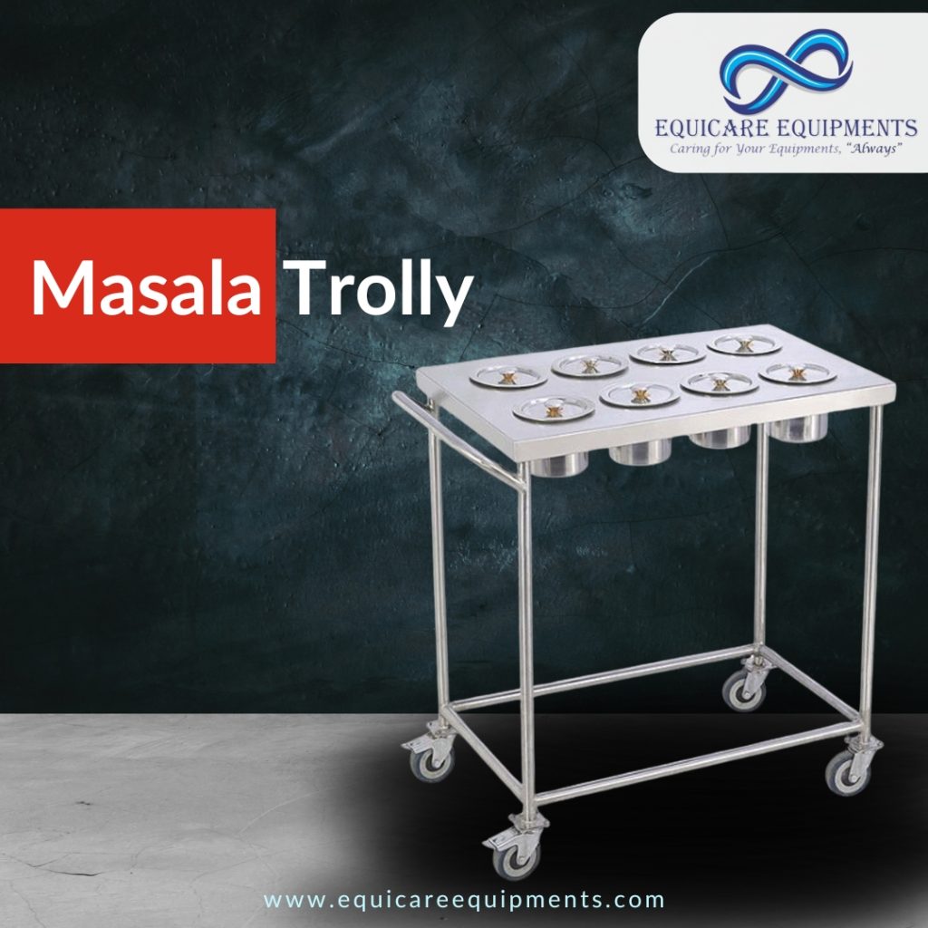 Spice Up Your Kitchen with Equicare's Masala Trolleys