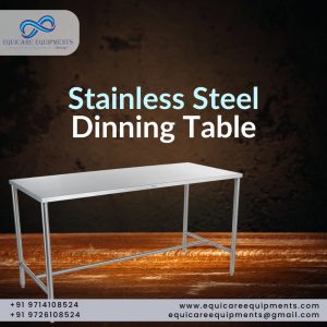 Built to Last, Designed to Impress: Equicare's Stainless Steel Dining Tables